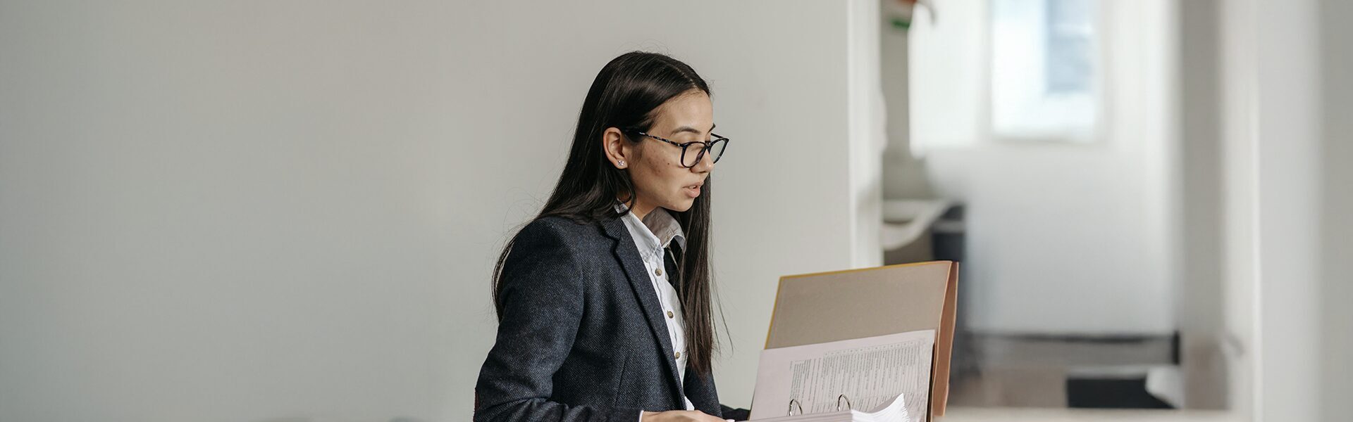 a consultant reviewing GSA-style paperwork